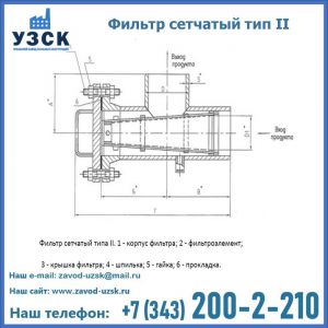 Фильтр сетчатый ФС по Т-ММ-11-2003 в Сочи