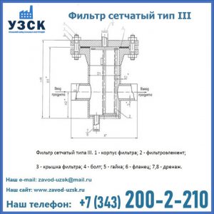 Фильтр сетчатый ФС по Т-ММ-11-2003 в Сочи
