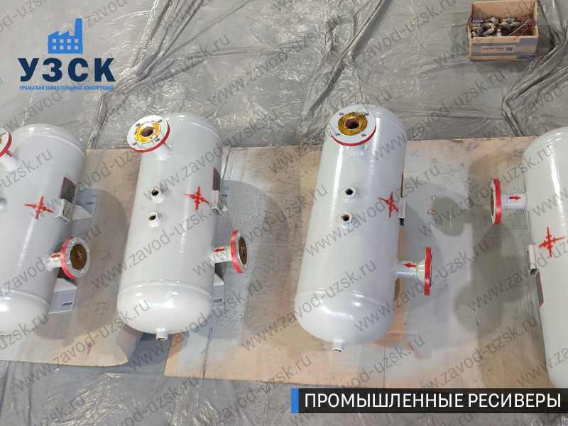 фотография емкостных ресиверов газа Сочи