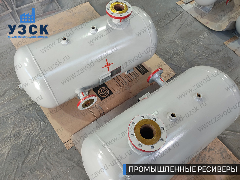 фотография промышленных ресиверовдля газа Сочи